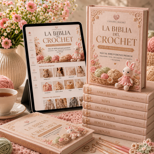 La Biblia Del Crochet: Crea Piezas Increibles Con + 4000 Patrones Premium