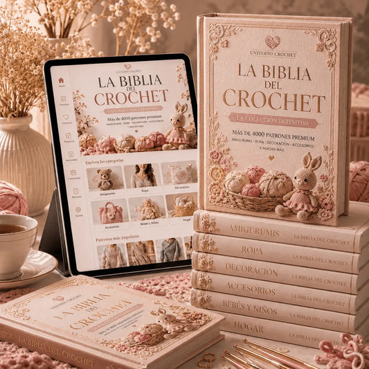 La Biblia Del Crochet: Crea Piezas Increibles Con + 4000 Patrones Premium